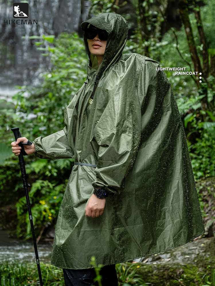 Rain Cover Backpack - Ultraleichter Regenmantel mit Reißverschluss aus 210T