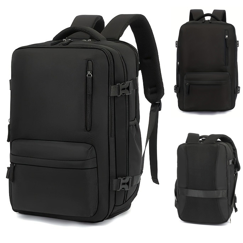 Laptop Backpack 15.6 - Erweiterbarer Business-Reiserucksack, wasserdichter Laptop-Rucksack für 15,6-Zoll-Notebooks