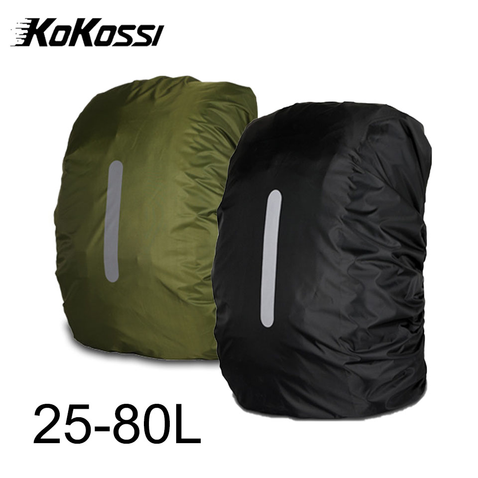 Rain Cover Backpack - KoKossi 1Pcs 25-80L Rucksack Regenschutz Outdoor