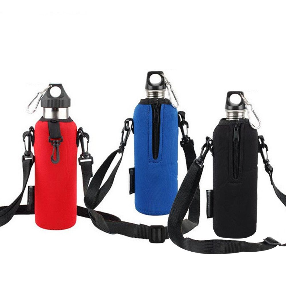Hydration Pack Outdoor - 750ML Camping Isolierte Neopren-Flaschentasche Wasserflaschenträger mit