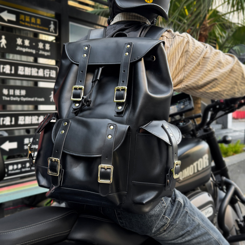 Neuheiten Leder-Rucksack Luxus – Leather Backpack Vintage Bewertung und Preis