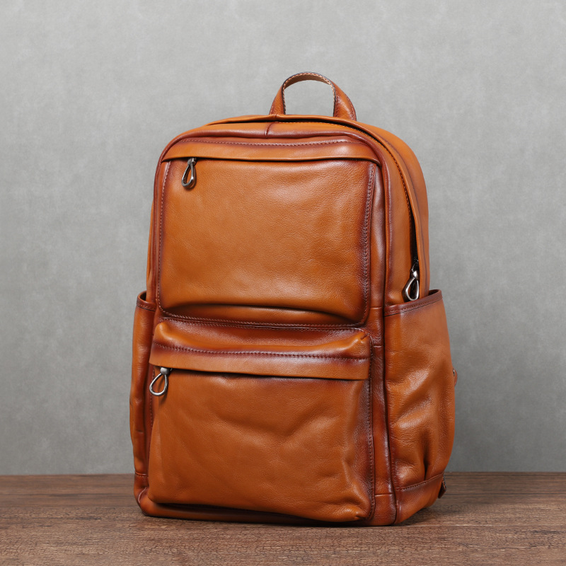 YETTIES Herren-Rucksack aus pf – Leather Backpack Vintage Bewertung und Preis
