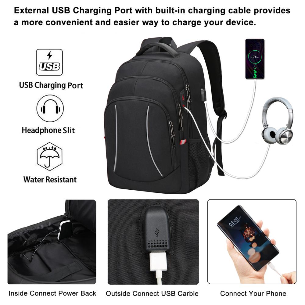 Männer Multifuction Reise Lapt – Laptop Backpack 15.6 Bewertung und Preis
