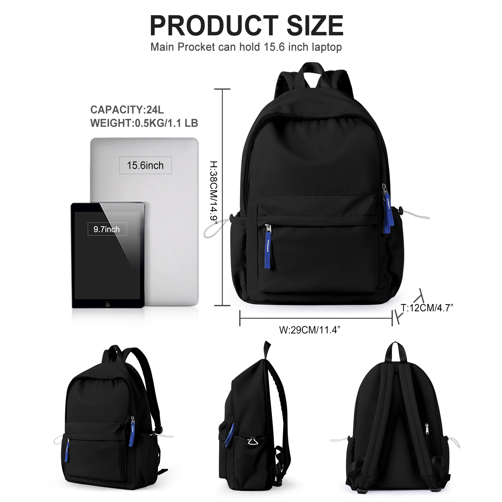 Schulrucksack, klassischer, le – School Backpack Teen Bewertung und Preis