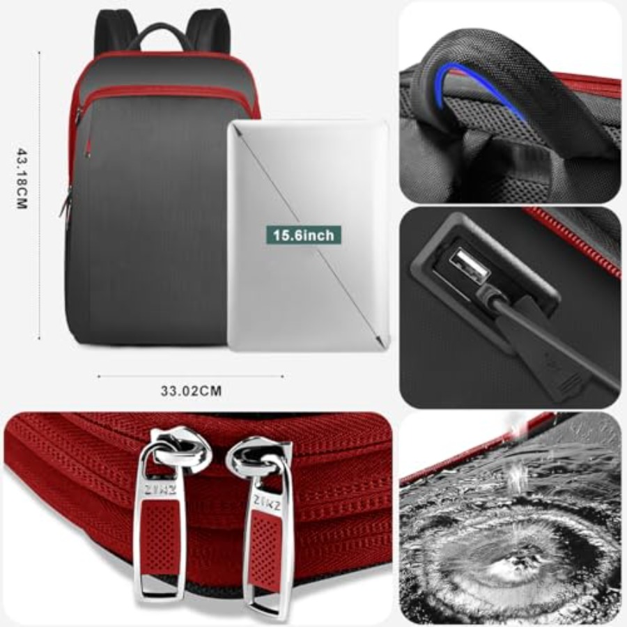 Schlanker und erweiterbarer 15 – Laptop Backpack 15.6 Bewertung und Preis