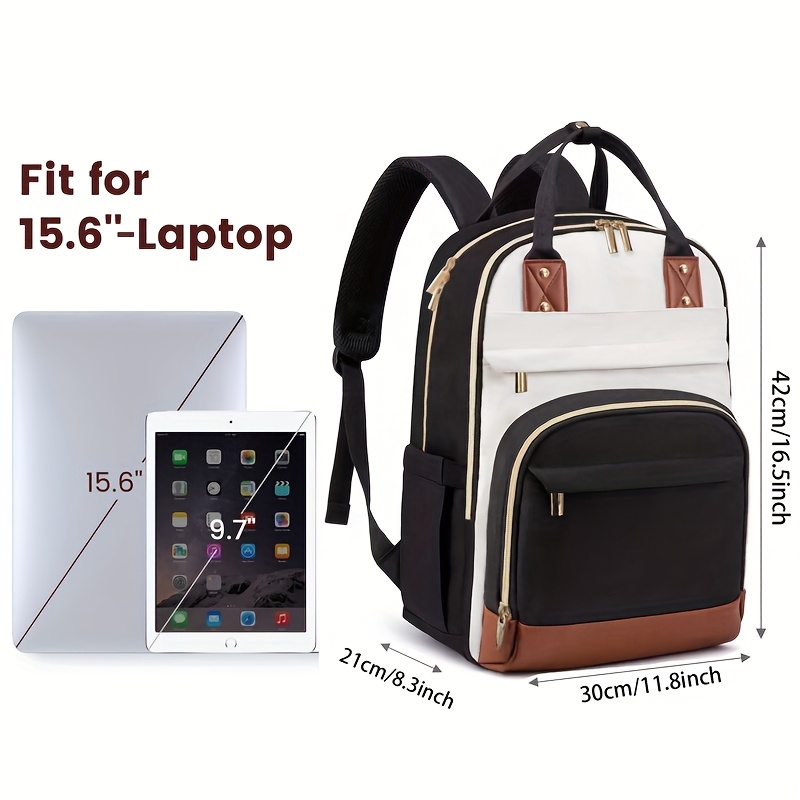 Zweifarbiger Laptop-Rucksack f – Laptop Backpack 15.6 Bewertung und Preis